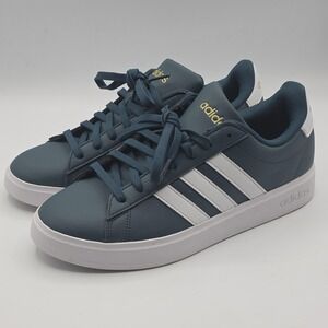 Adidas Advantage Shoes Mens Size 9 Navy White Sneakers Court Classic Athleisure